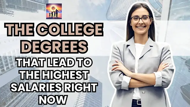 Video thumbnail for Which college degrees lead to the highest salaries?