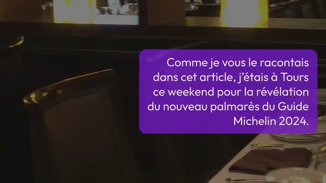 Video thumbnail for La maison Nacre à Arès récompensée d’1 étoile Michelin