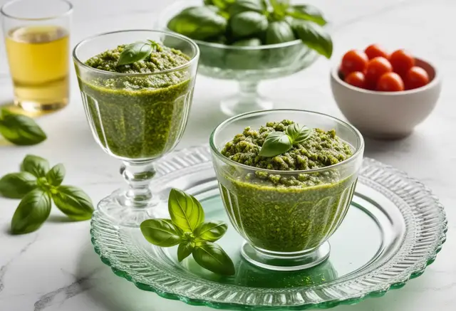 Video thumbnail for Basil Pesto Recipe