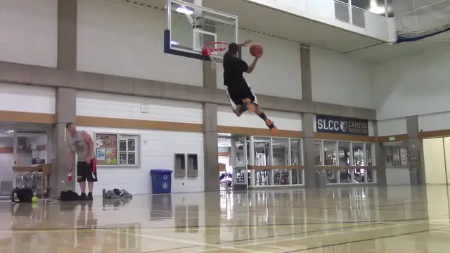 'Video thumbnail for Isaiah Rivera Crazy Dunk Session With The Utah Squad Ft. Clint and Dallon!!!'