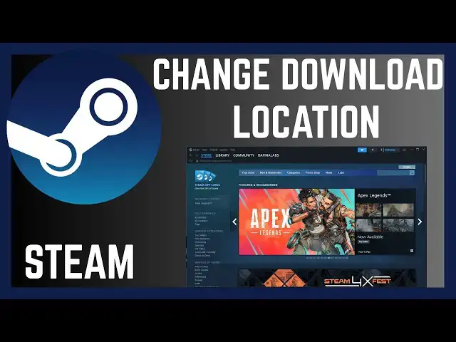 'Video thumbnail for How To Change Steam Games Download Location'