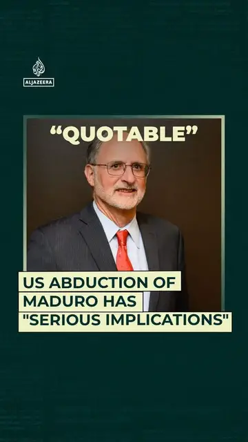 Video thumbnail for US abduction of Maduro has "serious implications" | Quotable