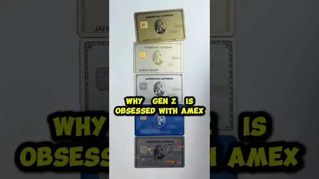 Video thumbnail for Why Gen Z is Obsessed with American Express Cards