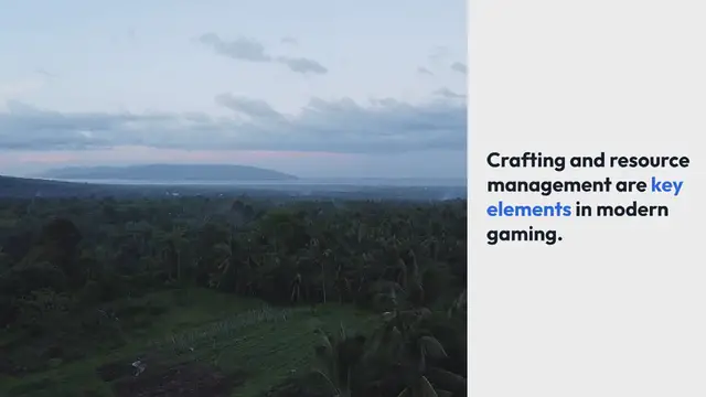 Video thumbnail for Crafting Essentials in Gaming