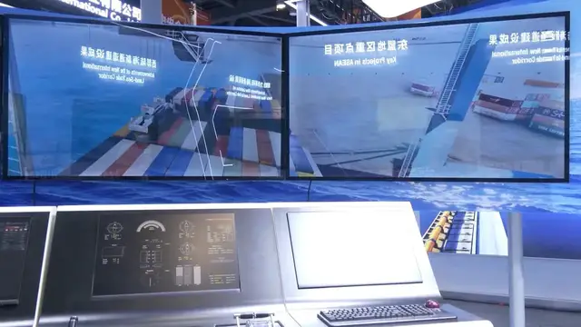 Video thumbnail for China: 23rd China-ASEAN Expo opens with new product debuts, AI focus.