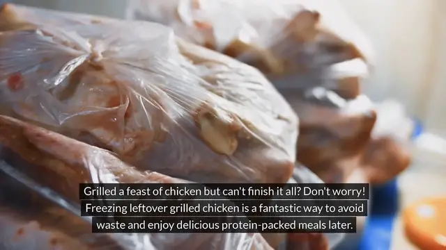 Video thumbnail for How to Freeze Grilled Chicken