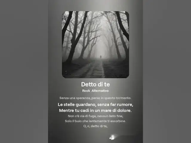 'Video thumbnail for Detto di te'