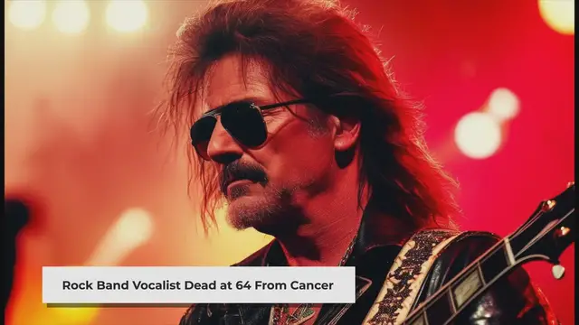 'Video thumbnail for Rock Band Vocalist Dead at 64 From Cancer'
