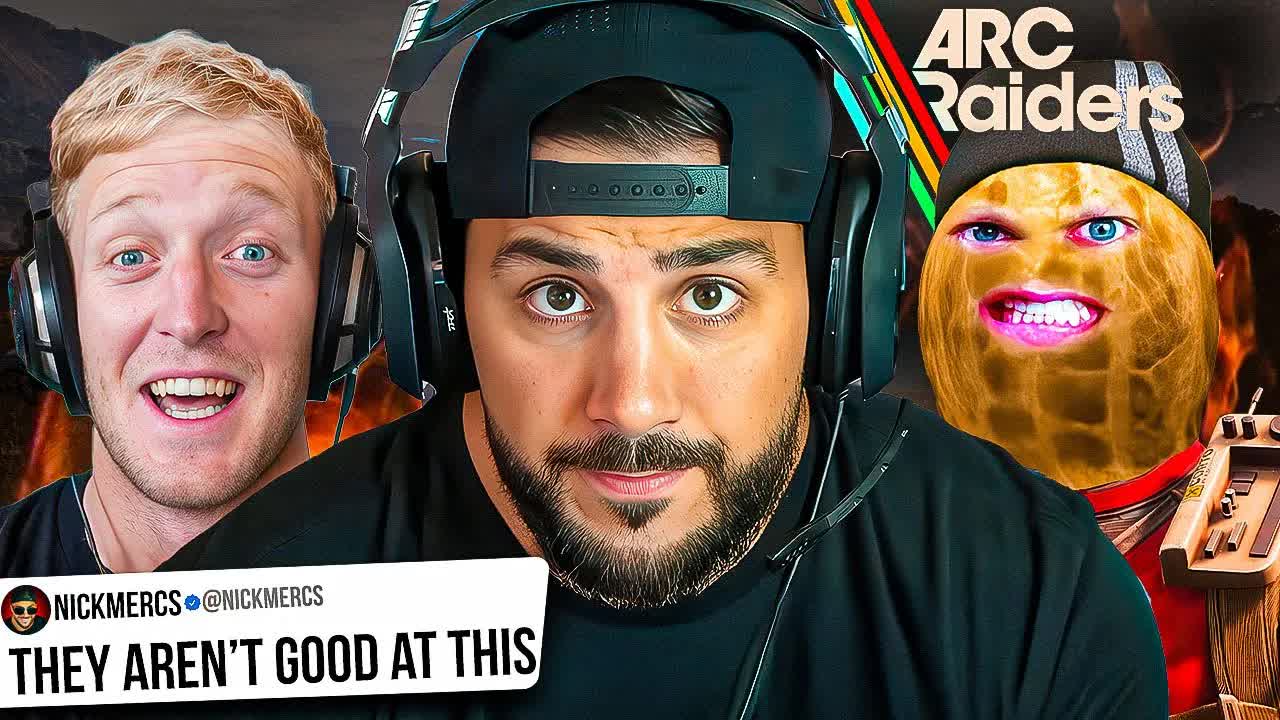 Video thumbnail for gwm: arc raiders in trouble? nickmercs and the burnt peanut weigh in