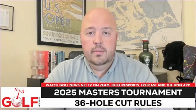 Video thumbnail for The 2025 Masters cut line is generous for majors