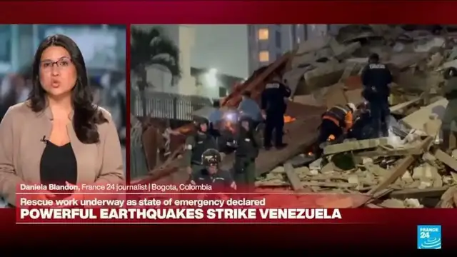 Video thumbnail for Thousands feared dead in Venezuela earthquakes