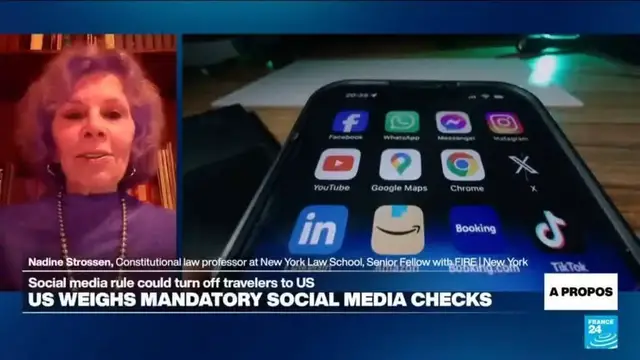 Video thumbnail for Trump plan to require social media handles from expedited travelers sparks pushback