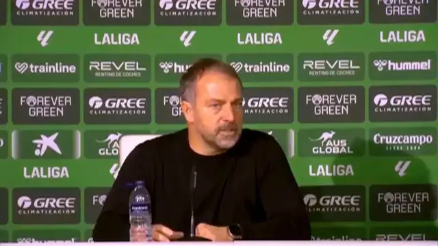 Video thumbnail for 'Really positive' - Flick on Barcelona's 5-3 win at Real Betis in La Liga