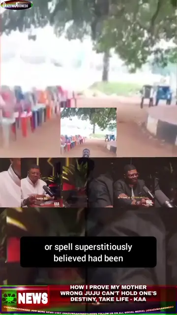 Video thumbnail for How I Prove My Mother Wrong Juju Can’t Hold One’s Destiny, Take Life – KAA