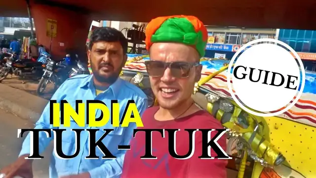 'Video thumbnail for DRIVING a TUK-TUK in INDIA'