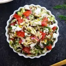 Video thumbnail for Mediterranean Orzo Salad