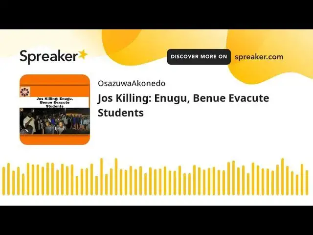 Video thumbnail for Jos Killing: Enugu, Benue Evacute Students