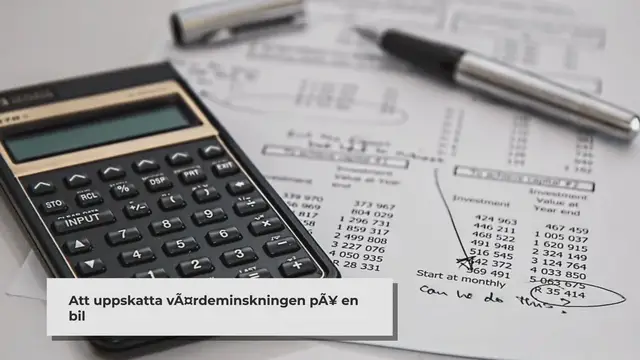 'Video thumbnail for Så beräknar du värdeminskningen på din Bil: En Guide'