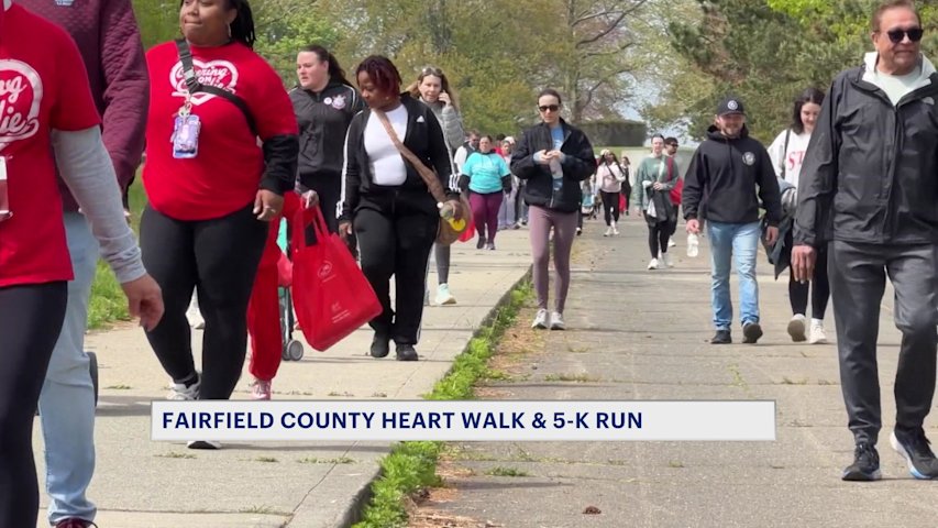 Video thumbnail for Westport holds annual Fairfield County Heart Walk and 5K Run