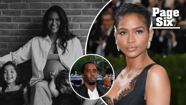 Video thumbnail for Cassie Ventura has baby with Alex Fine soon after testifying in Sean 'Diddy' Combs' trial
