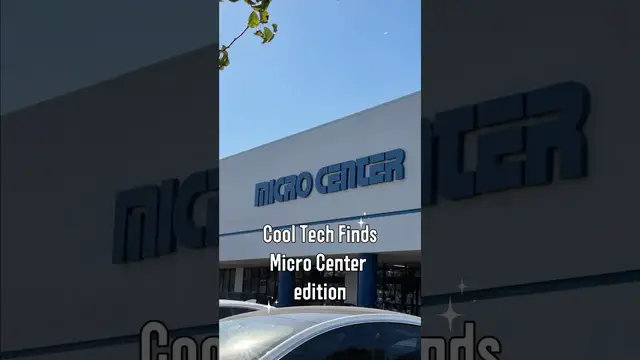 Video thumbnail for COOLEST Tech at Micro Center