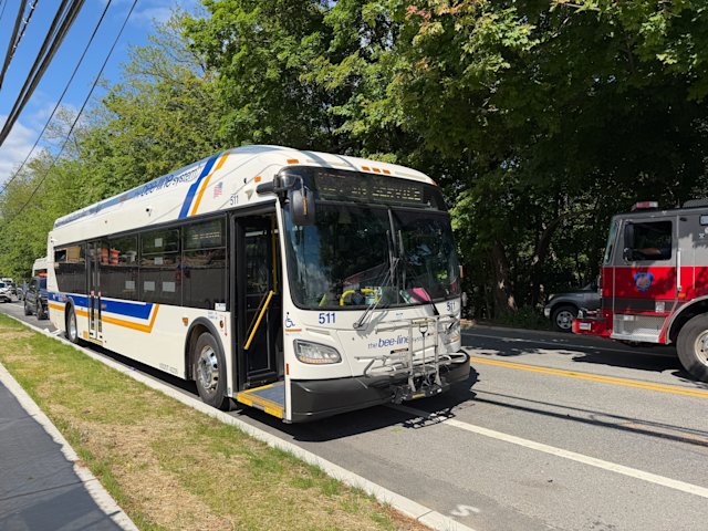 Video thumbnail for Injuries reported in Bee-Line bus crash at busy Greenburgh intersection
