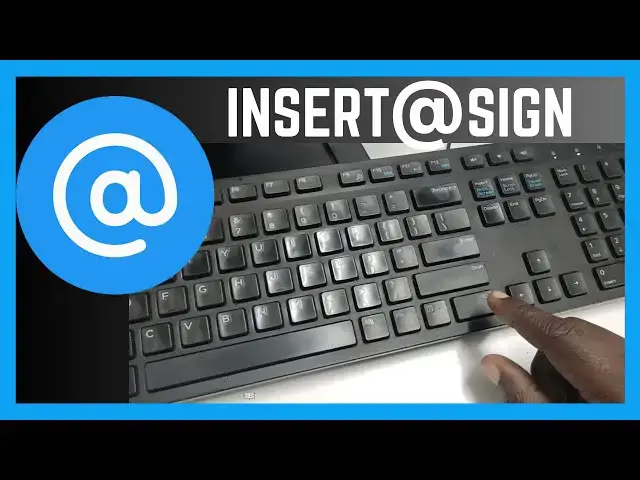 'Video thumbnail for How To Type @ Sign On Computer Keyboard'