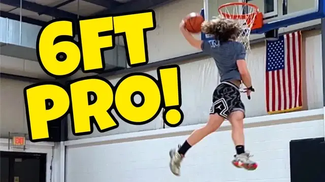 Video thumbnail for travis reynolds: lefty dunk progress: windmill and reverse 360