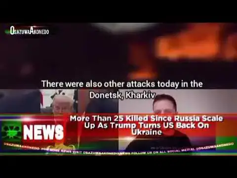 Video thumbnail for More Than 25 Killed Since Russia Scale Up As Trump Turns US Back On Ukraine