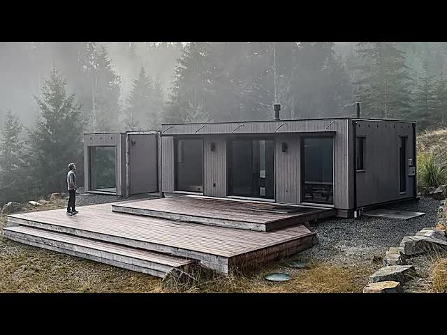 Video thumbnail for kerry tarnow: inside a secluded prefab home on salt spring island: modern design & home tour