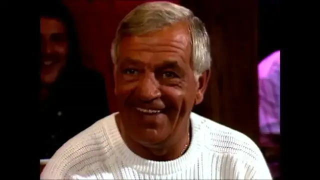 'Video thumbnail for Bob Uecker talks to Bernie "Boom Boom" Geoffrion on The All New Bob Uecker Sports show'