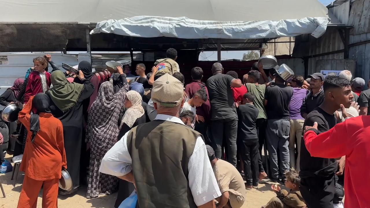 Video thumbnail for Food shortages continue in Gaza amid Israeli blockade and aid restrictions​​​​​​​.