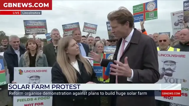 'Video thumbnail for WATCH: Protesters BOO Ed Miliband as Richard Tice blasts 'con' net zero policy'