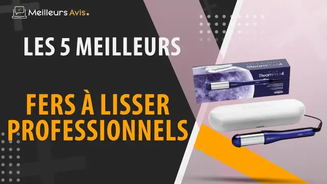 Video thumbnail for ⭐️ MEILLEUR FER À LISSER PROFESSIONNEL - Comparatif 2023