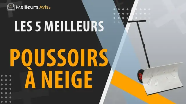 Video thumbnail for ⭐️ MEILLEUR POUSSOIR A NEIGE - Comparatif 2023