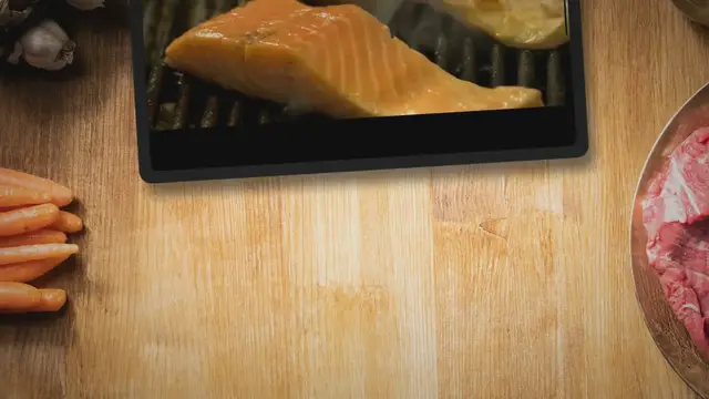 Video thumbnail for 5 Minute Indoor Grilled Salmon Recipe