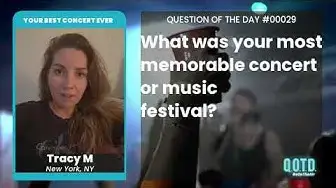 Video thumbnail for Tracy saw Michael Jackson live at Madison Square Garden. Life-changing!