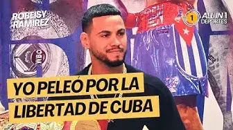 'Video thumbnail for ROBEISY RAMÍREZ 🥊 pelea por la libertad de Cuba y la identidad del cubano'