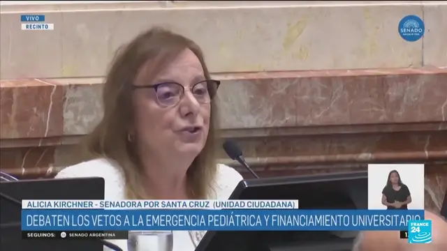 'Video thumbnail for Argentina: New setback for Milei as Congress overturns spending vetoes'