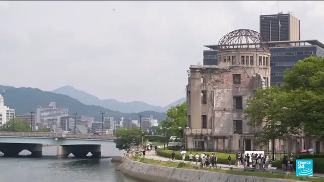 'Video thumbnail for Survivors mark 80 years since Hiroshima atomic bombing'