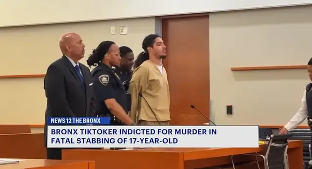 Video thumbnail for Bronx TikToker arraigned on murder charges in fatal stabbing of 17-year-old