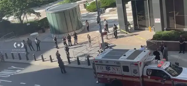 Video thumbnail for Veteran from Harlem accused of setting fire, firing pellet gun outside federal building now in custody