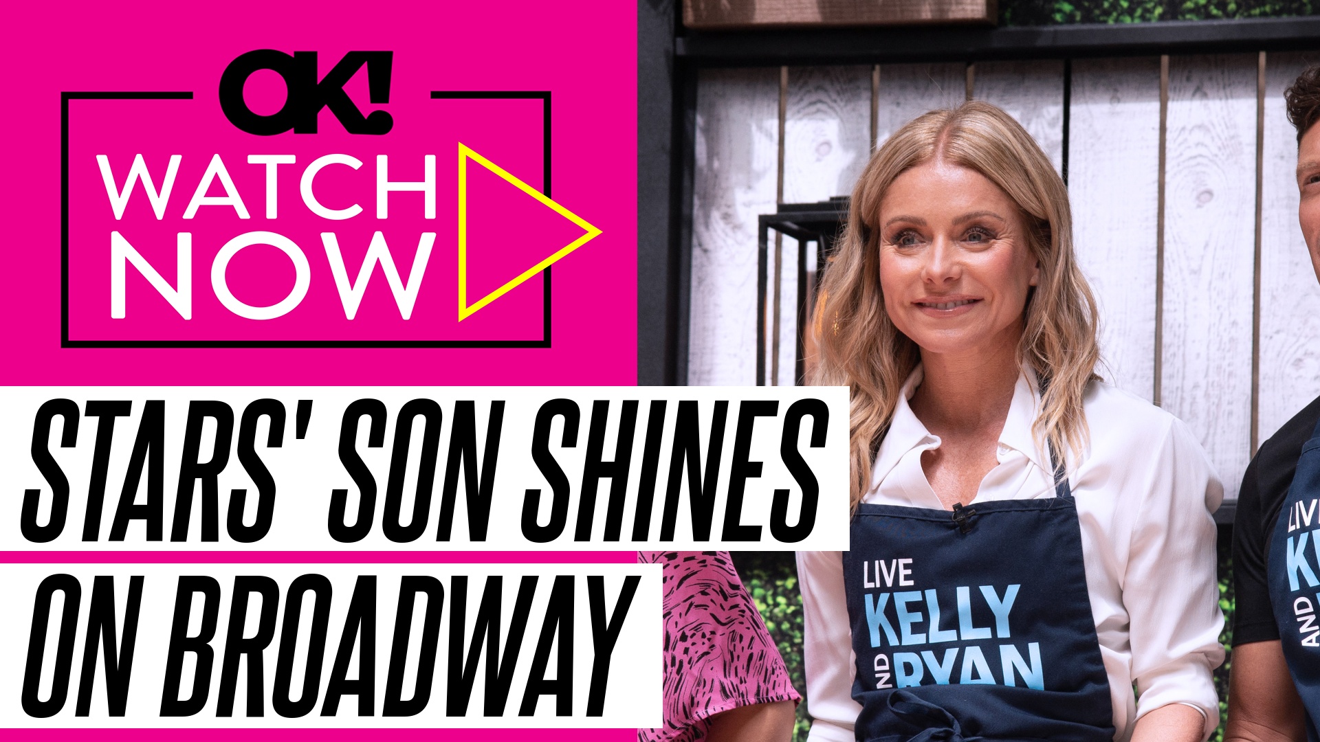 Video thumbnail for Kelly Ripa and Mark Consuelos Celebrate Son's Broadway Debut