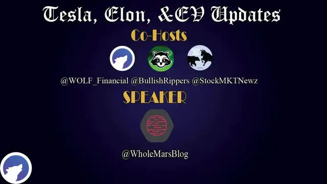 'Video thumbnail for Tesla ,Elon, & EV Updates'