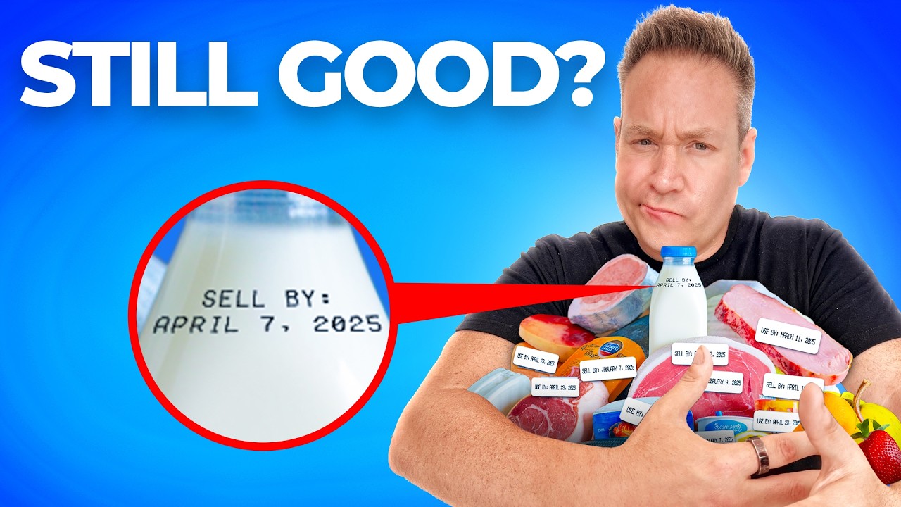 Video thumbnail for The Truth About EXPIRED Food (You Should Eat It)