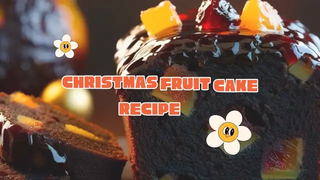 Video thumbnail for Christmas Fruit Cake Recipe