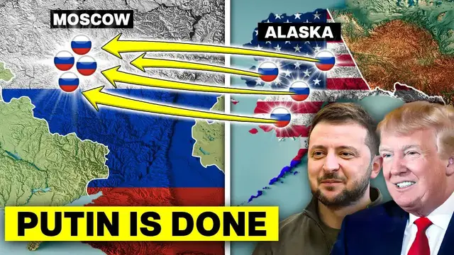 'Video thumbnail for Business Basics: putin's alaska presser: russia, ukraine & trump implications'