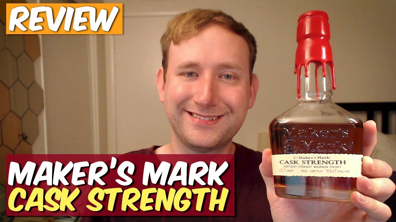 Video thumbnail for Maker's Mark Cask Strength Bourbon Whisky Review