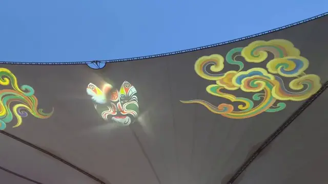 Video thumbnail for China: The Exclusive Canopy Light Show For WAIC 2.