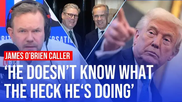 Video thumbnail for LBC caller's analysis of the 'new world order' impresses James O'Brien